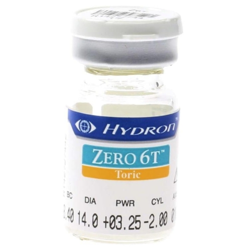 Soczewki roczne Zero 6 Toric RX, 1 szt.