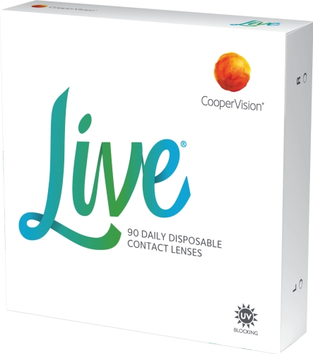 Soczewki jednodniowe Live, 90 szt.