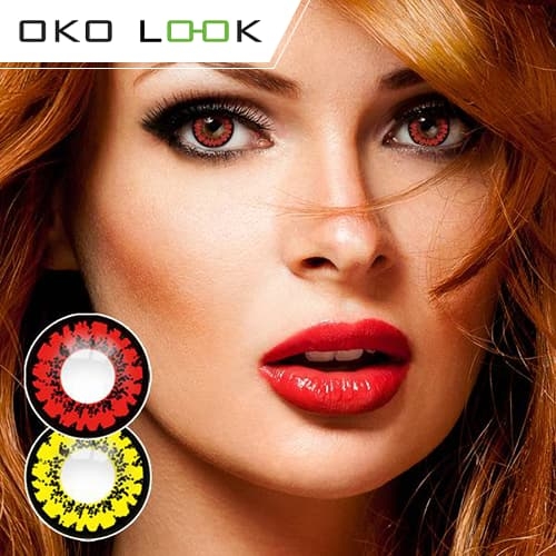soczewki kolorowe CrazyFancyLook Sunflower.jpg