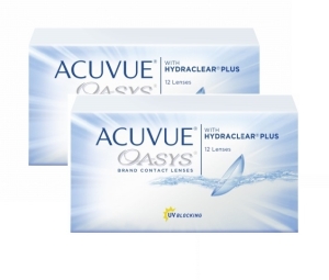 Acuvue Oasys, 2 x 12 szt. + 6 szt. Gratis