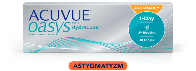 ACUVUE OASYS® 1-Day FOR ASTIGMATISM