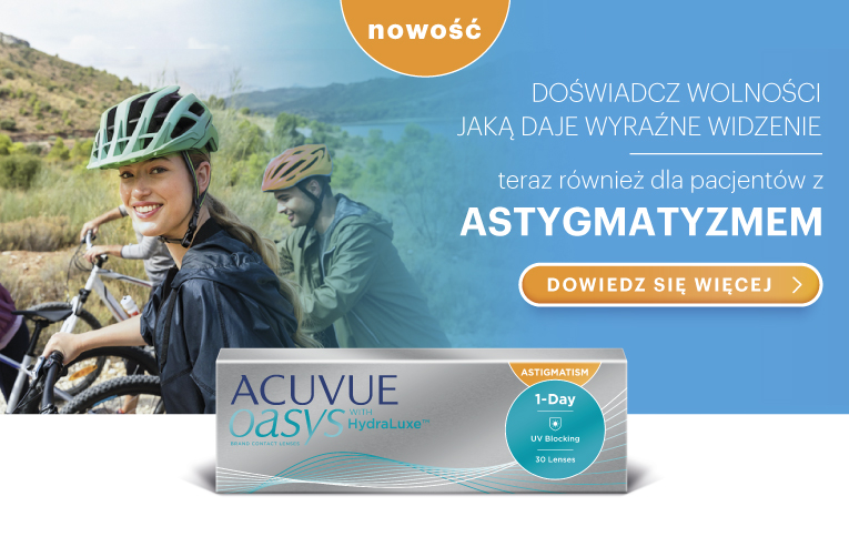 Acuvue Oasys 1 day for astigmatism